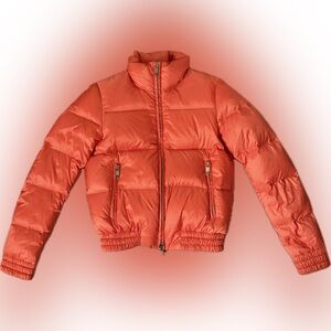 Dirk Bikkembergs Women's Puffer Jacket - Vibrant Orange